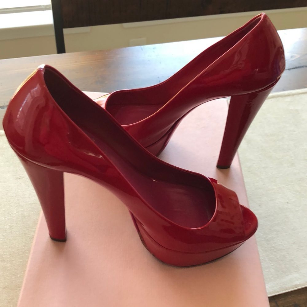 Miu Miu Red Heels